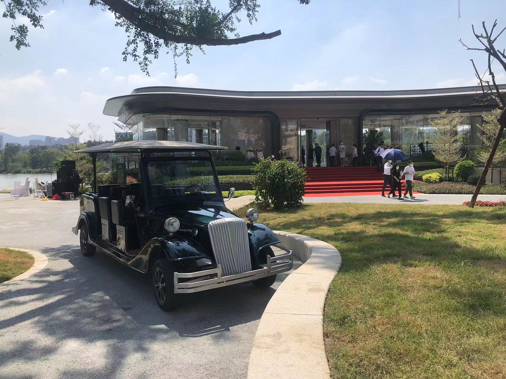 福州建發(fā)朗云營銷中心觀光車